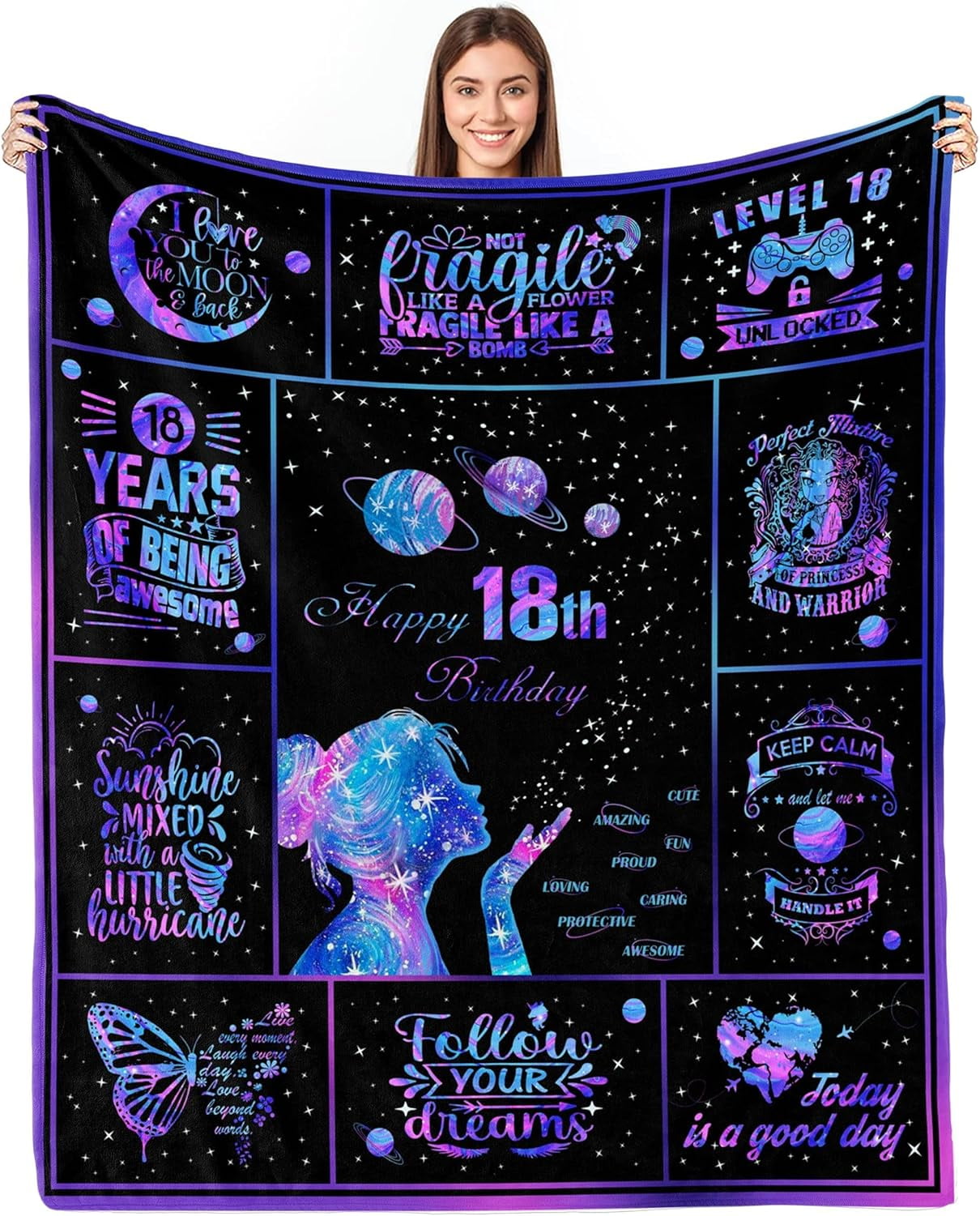 LHSHID 18th Birthday Gifts for Girls 18 Year Old Girl Birthday Gifts ...