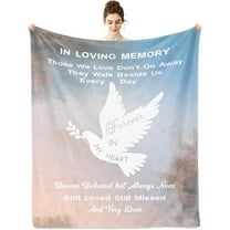 LHSHID Bereavement Gifts Sympathy Gift Memorial Gifts for Loss of Loved one Sympathy Blanket Bereavement Gifts for Loss of Father Memorial Gifts for Loss of Mother Bereavement Gifts Ideas 50x60in