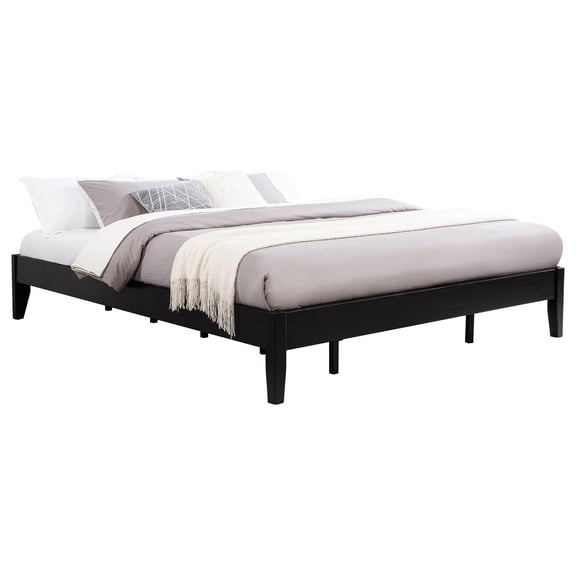 LHKJ King Universal Platform Bed, Black