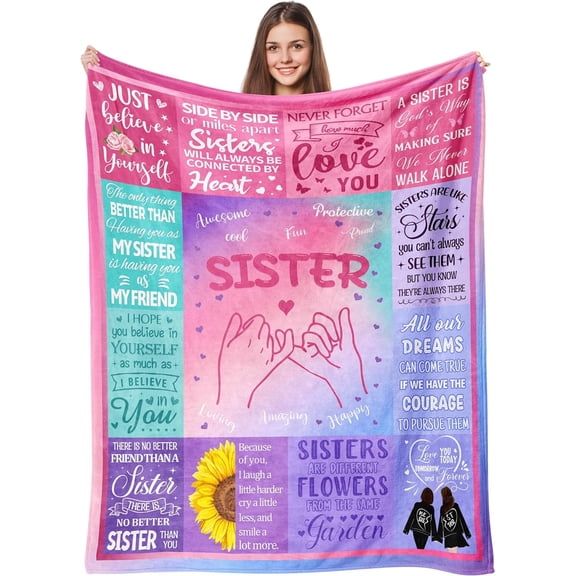 LHSHID Bonus Daughter Gifts Blanket Gift for Bonus Daughter Stepdaughter Gifts from Stepmom Bonus Daughter Gifts from Stepmom Bonus Daughter Birthday Gifts for Stepdaughter Throw Blanket 30x40in