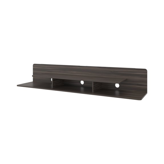 LHKJ Dragon TV Stand, Open Storage, Stained Walnut