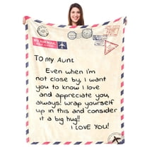 LHSHID Fathers Day for Mom Gifts Mom Presents Birthday Gifts for Mom Fathers Day Blanket for Mom from Daughter Throw Blanket for Mom 30x40in