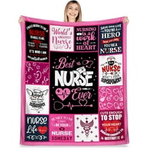 LHSHID Funny Nurse Gifts for Women Gifts for Nurse Nurse Gift for Her Nurse Week Gifts Nurse Practitioner Gifts Nurse Appreciation Gifts Ideas Nurse Graduation Gifts Nurse Blanket Gift 30x40in