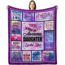 LHSHID Gifts for Daughter in Law Daughter in Law Gifts Daughter in Law Birthday Gifts Daughter in Law Gifts from Mother in Law Best Gifts for Daughter in Law Throw Blanket 50x60in