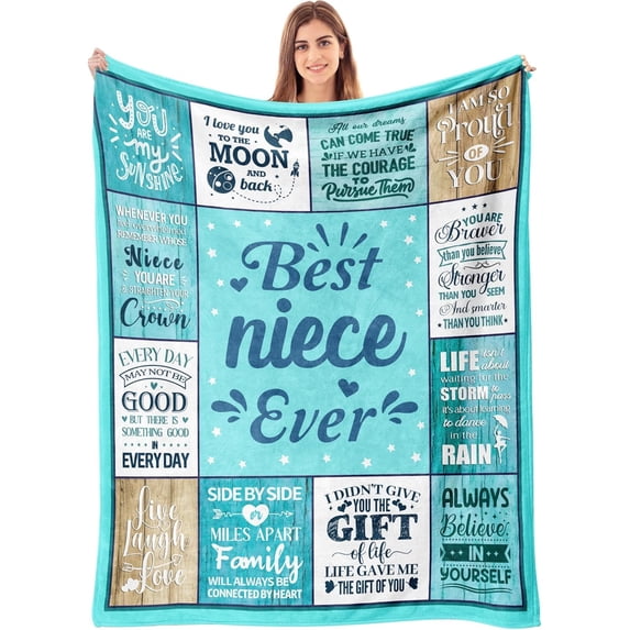 LHSHID Gifts for Mom Mom Gifts Birthday Gifts for Mom Mom Birthday Gifts Mom Gift from Daughter Son New Mom Gifts Best Mom Ever Gifts Idea Mom Gifts for Christmas Mothers Day Blanket 50"x60"