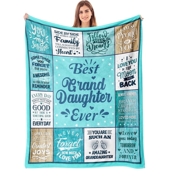 LHSHID Gifts for Mom Mom Gifts Birthday Gifts for Mom Mom Birthday Gifts Mom Gift from Daughter Son New Mom Gifts Best Mom Ever Gifts Idea Mom Gifts for Christmas Mothers Day Blanket 50"x60"