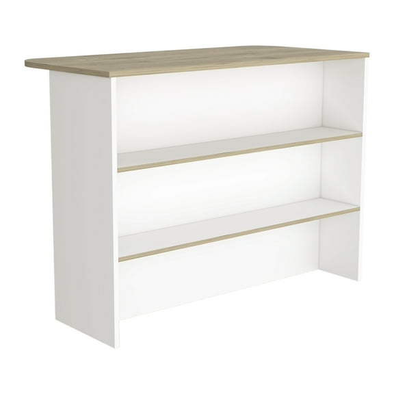 LHSHID Kitchen Bar Dayton,Kitchen,White/Light Pine