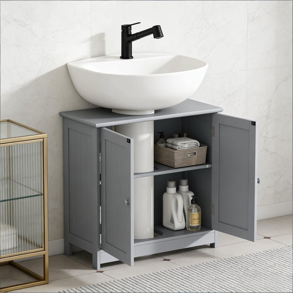 LHKJ Under Sink Modern Storage Cabinet
