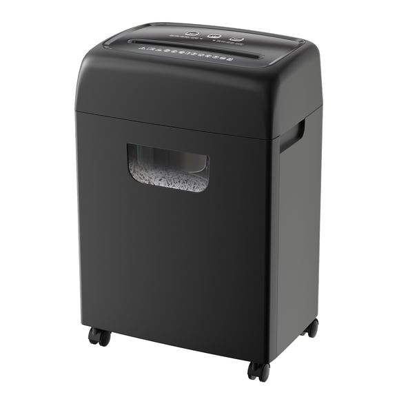 LHSHID Paper Shredder,18-Sheet High Security Level P-4 Heavy Duty Paper/Card Shredder for Home Office by 5.28 Gallons Pullout Waste Bin (ETL)