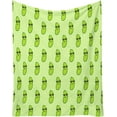 thumbnail image 1 of LHSHID Pickle Blanket for Girls 40x50 Inches Flannel Blankets Soft Fuzzy Plush Throws Gift Green Funny Throw Blanket for Couch Sofa, 1 of 8