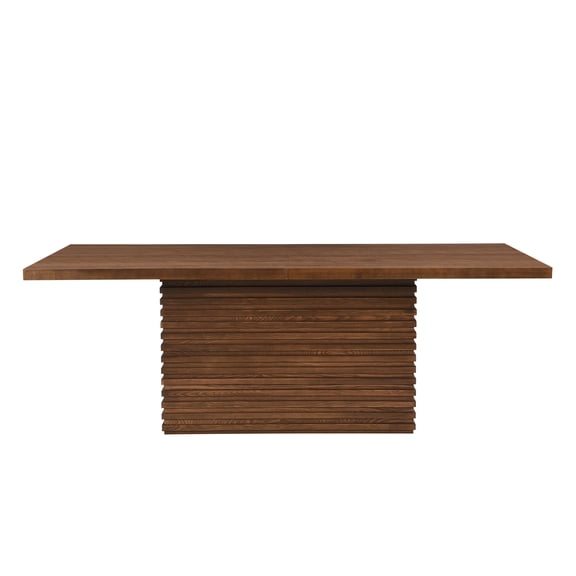 LHKJ Rectangular Dining Table, 84 Inches, Walnut