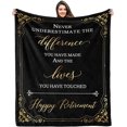 thumbnail image 1 of LHSHID Retirement Gifts for Women Retired Gifts for Women Coworker Coworker Leaving Gifts BlanketRetirement Decorations for Women Womens Goodbye Gifts Going Away Gifts Idea 60x80in, 1 of 6