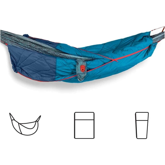 LHTERThermaQuilt Hammock Underquilt, 40F, Lightweight, 360, 3-in-1