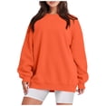 thumbnail image 1 of LHVUOA Womens Hoodies Oversized Sweatshirts Fleece Hoodies Shirts Long Sleeve Sweaters Pullover Fall Outfits, 1 of 5