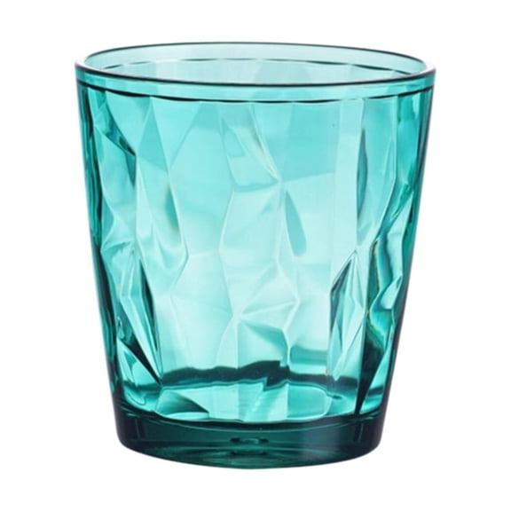 LHWEN 12oz Plastic Tumblers Look Like Glass Dishwasher Acrylic Juice Glasses for Kids Temperature Water Glasses Perfect for Kitchen Outdoor Pool Parties Bars and More Fashionable and Design