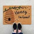 thumbnail image 1 of LHWEN 1PCS Summer Door Mat Hello Door Mat Welcome Door Mats Summer Decorative Doormat Low Profile Front Door Non Slip Indoor Doormat For Home Entrance Outside Entry Yard Floor, 1 of 9