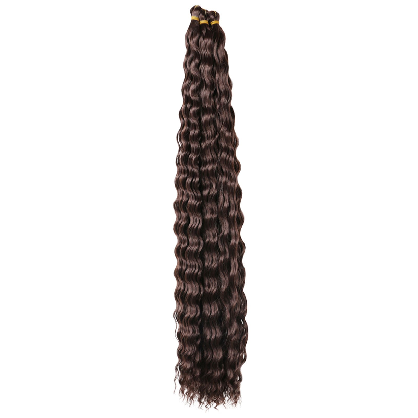 LHWEN 20 Inch Deep Curly Weave Bundles 10A Brazilian Virgin Human Hair ...