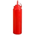 thumbnail image 1 of LHWEN 24Oz Plastic Condiment Bottles For Syrup Ketchup Dressing Oil Multi-Purpose Squirt Bottles For Liquids Food Grade HDPE Spill-Proof Design Precision Dispensing Dishwasher Ergonomic Grip, 1 of 8