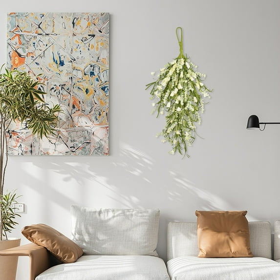 LHWEN 2Pcs Thanksgiving Autumn Fall Wreath 25inch Front Door Decorations Christmas Halloween Wall Decor Artificial Flowers Lifelike Silk Indoor Outdoor Use Festive Bright Colors Window Fireplace