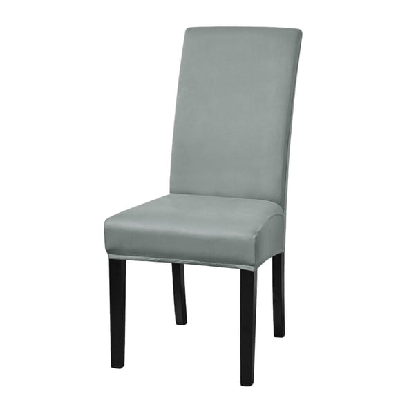 LHWEN 2pcs Elastic Chair Covers Stretch Seat Cover for Dining Tables Chairs Half Back Wrinkle- Machine Washable Perfect for Dining Rooms Weddings Banquets Parties Home Decor Comfortable High Spandex