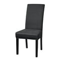 thumbnail image 1 of LHWEN 2pcs Elastic Chair Covers Stretch Seat Cover for Dining Tables Chairs Half Back Wrinkle- Machine Washable Perfect for Dining Rooms Weddings Banquets Parties Home Decor Comfortable High Spandex, 1 of 5