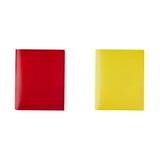 LHWEN 3 Prong Poly Folder with 2 Pockets for School and Water- Pen+Gear ...