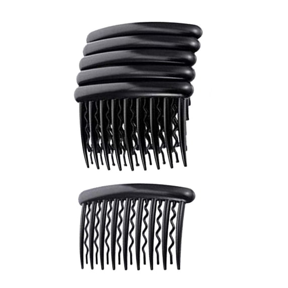 LHWEN 6PCS Vintage Hair Side Comb 21 Teeth Hair Comb Hair Accessories for Women Lightweight Plastic Hair Clip Combs Ideal Gift for Friends Family Create Stylish Hairdos and Fashionable Hair Styling