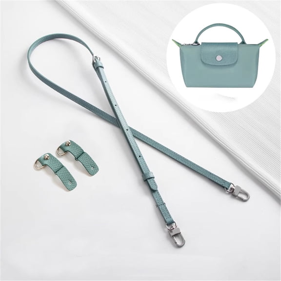 LHWEN Adjustable PU Leather Shoulder Strap for Handbags No Buckle Easy Installation Fashion Design for All Occasions Compatible with Various Accessories Durable and Sturdy