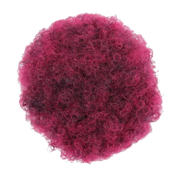 LHWEN African Drawstring Ponytail, Premium Synthetic Curly Natural Drawstring Ponytail Beauty Salon Straight Hair Fun Lace Wavy Curls Braided Hair Synthetic Hair bohon Perfect for Party Everyday