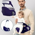 thumbnail image 1 of LHWEN Baby Hip Seat Waist Support Sling for Infants Adjustable Padded Belt Non-Slip Cotton Fabric Ergonomic Design Multiple Carry Positions Storage Pockets Comfortable Outdoor Trips Back Shoulder, 1 of 9