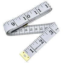LHWEN Body Measuring Tape for Sewing Tailor Craft Fabric Home Knitting Cloth Tape Accurate Double-Sided 60 Inch Retractable PVC Tape for Measurements Arts Crafts Tailoring Waist Home School Supplies