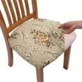 thumbnail image 1 of LHWEN Christmas Chair Slipcovers Dining Room Chair Protector Elastic Stretch Home Decor Upholstered Chairs Bar Stools Patio Chairs Machine Washable Wrinkle 95% Polyester 5% Spandex, 1 of 2