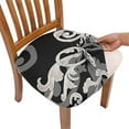 thumbnail image 1 of LHWEN Christmas Chair Slipcovers Dining Room Chair Protector Elastic Stretch Home Decor Upholstered Chairs Bar Stools Patio Chairs Machine Washable Wrinkle 95% Polyester 5% Spandex, 1 of 2