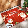 thumbnail image 1 of LHWEN Christmas Day Kitchen Mat Super Absorbent Non-Slip Microfiber Washable Rug for Floor, Bathroom, Sink, , Laundry Room Decor, 15.7 x 23.6 inches or 19.7 x 31.5 inches, 1 of 4