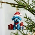 thumbnail image 1 of LHWEN Christmas Decoration Christmas Dog Tree Pendant Acrylic Car Ornament Personalized Holiday Gift Reusable Easy Install Festive Home Decor Party Wedding Seasonal Scenes Visual Interest, 1 of 2