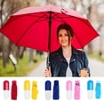 thumbnail image 1 of LHWEN Clear Windproof Folding Umbrella Compact Travel Umbrella for Women and Kids Sturdy 5-Folding Transparent Canopy Easy to Carry Lightweight Rain Umbrella for Purse and Backpack, 1 of 3