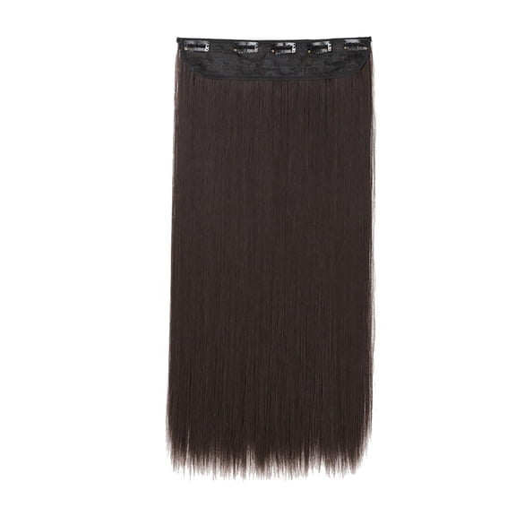 LHWEN Clip In Hair Extensions As Human Piece Hair Extension Curly Wavy Straight Hairpieces For Woman Beauty Salon Straight Hair Fun Lace Wavy Curls Braided Hair Synthetic Hair bohon Perfect