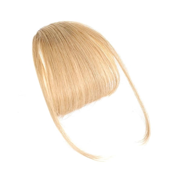 LHWEN Clip-In Blonde Human Hair Extensions for All Occasions Easy to Put On Natural Look French Customizable Soft Shedding Comfortable Secure Fit Ideal for Daily Use Parties Weddings Dating