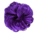thumbnail image 1 of LHWEN Curly Bun Extension Messy Bun Hair Piece Scrunchie Updo Wrap Hair Extensions Beauty Salon Straight Hair Fun Lace Wavy Curls Braided Hair Synthetic Hair bohon Perfect for Party Everyday, 1 of 1
