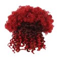 thumbnail image 1 of LHWEN Curly Hair Explosion Hair Pack Bangs Wig Small Curly Hair Pack Beauty Salon Straight Hair Fun Lace Wavy Curls Braided Hair Synthetic Hair bohon Perfect for Party Everyday, 1 of 4
