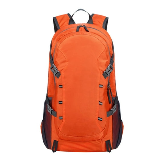 LHWEN Cycling Backpack Outdoor Hiking Rucksack 45L Large Capacity Sports Bag Lightweight Tear- Nylon Reflective Strips Breathable Design Adjustable Straps for Camping and Travel