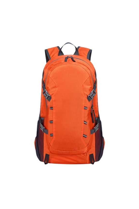 Cycling Backpack Outdoor Hiking Rucksack 45L Large Capacity Sports Bag Lightweight Tear- Nylon Reflective Strips Breathable Design Adjustable Straps for Camping and Travel