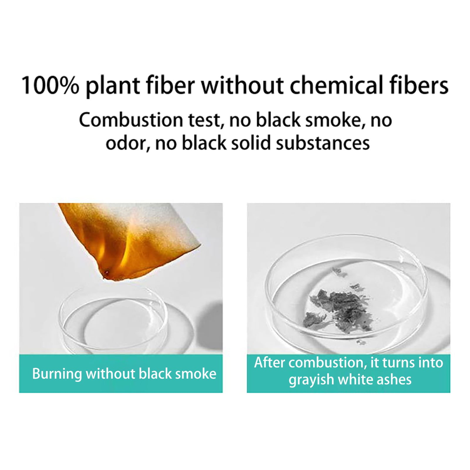 LHWEN Disposable Face Towels Biodegradable Makeup Remover Wipes Ultra