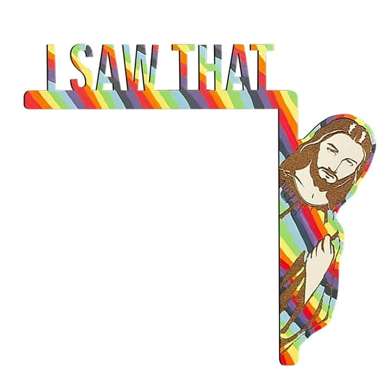 LHWEN Door Frame Sitting Angel Wood Pendant Decorative Corner Trim Home Doorway Sculpture Hand-Finished Ornament for Nursery Bedroom Outbuilding Easy to Install and Clean