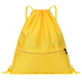 thumbnail image 1 of LHWEN Drawstring Fitness Bag with Double Shoulder Straps Large Capacity Basketball Bag Zipper Pocket Design for Outdoor Sports Gym Yoga Travel, 1 of 4