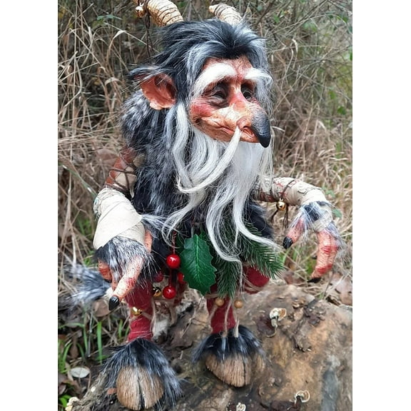 LHWEN Garden Figurines Whimsical Mystical Outdoor Decor Characters T ccup and Klumps Add Charm and Fantasy to Your Garden Handmade Leprechaun Ornaments Yard Decor