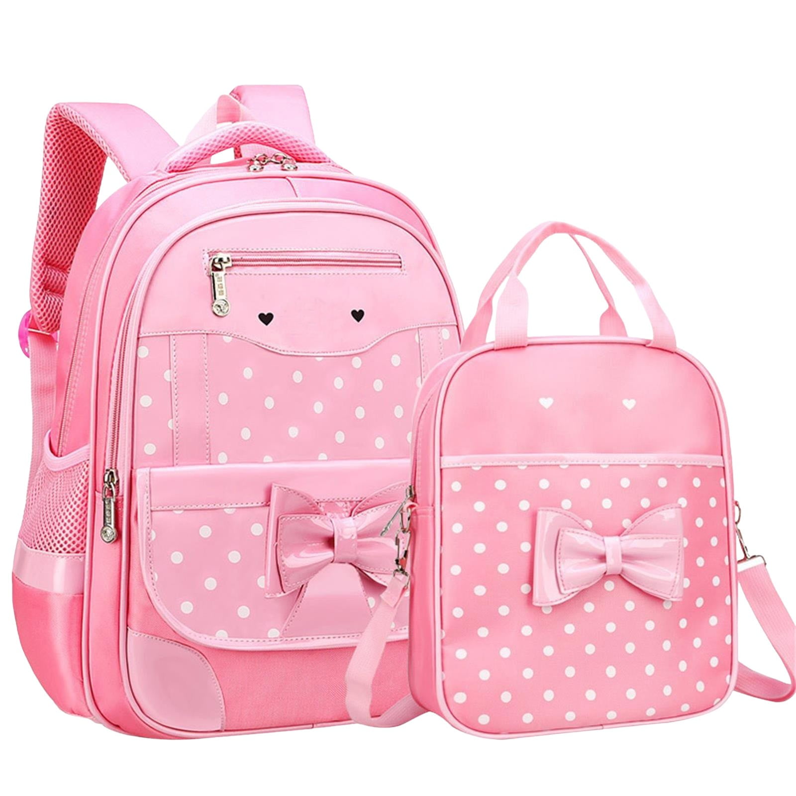 LHWEN Girls Backpacks Set School Bags For Girls With Lunch Bags Primary ...