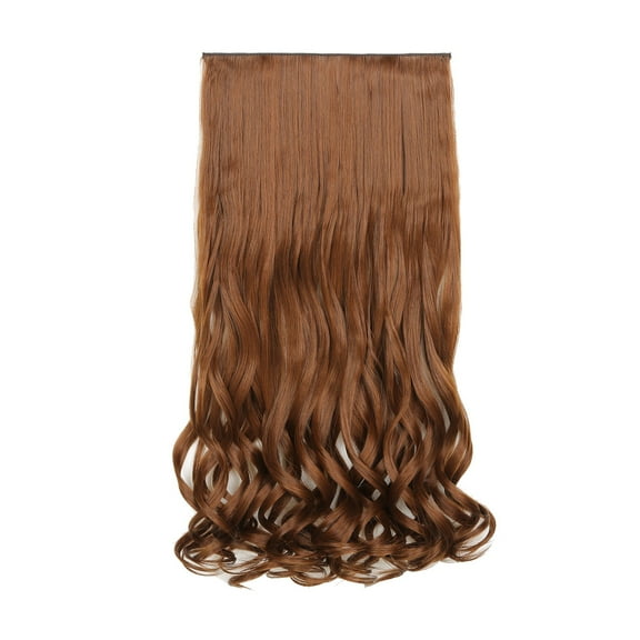 LHWEN Hair Extensions As Human Piece Hair Extension Curly Wavy Straight Hairpieces For Woman Beauty Salon Straight Hair Fun Lace Wavy Curls Braided Hair Synthetic Hair bohon Perfect for Party