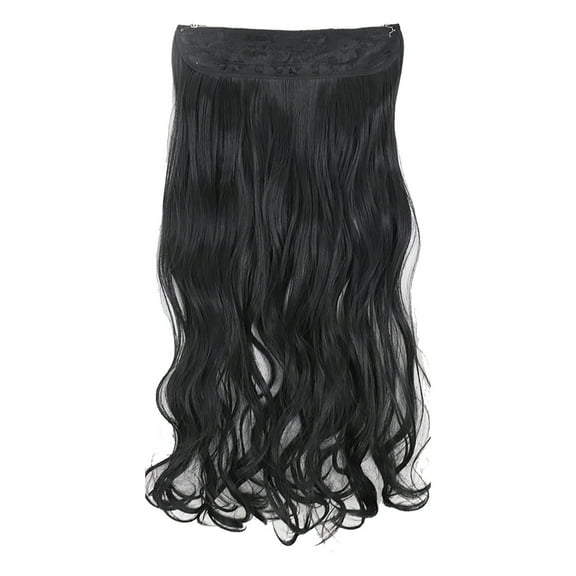 LHWEN Hair Extensions Secret Hidden Wire In Real Long Thick Straight Curly Headband For Women Beauty Salon Straight Hair Fun Lace Wavy Curls Braided Hair Synthetic Hair bohon Perfect