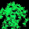 thumbnail image 1 of LHWEN Halloween Decoration 10PCS Plastic Black Luminous Realistic Scary Prank Props Party House Decor Long-Lasting Premium Material Fun Prank Toys Realistic Look Wide Applications Party, 1 of 7